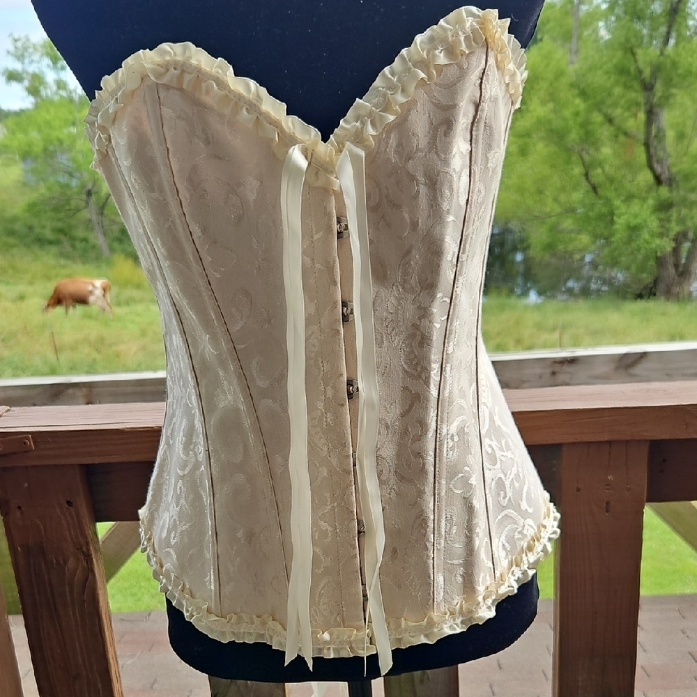 Elegant Cream Corset